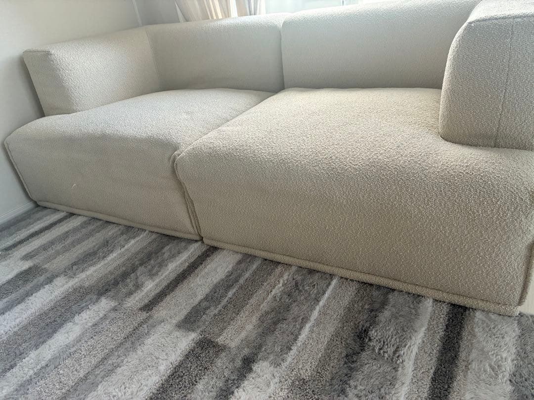 フランフラン　メーネソファ　ホワイト(2025.2月購入)