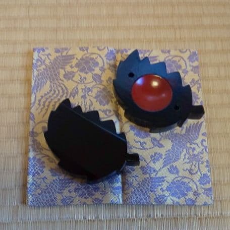 A 80     茶道       風炉用   柏 香合  ( 新品未使用品 )
