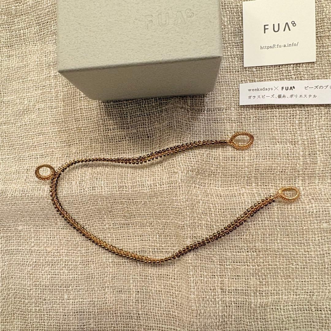 FUA accessory ビーズ　ブレスレット weeksdays