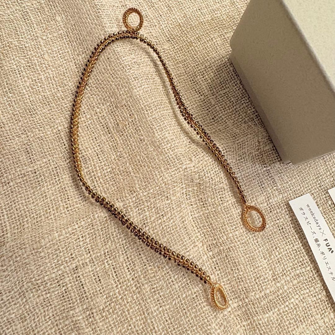 FUA accessory ビーズ　ブレスレット weeksdays