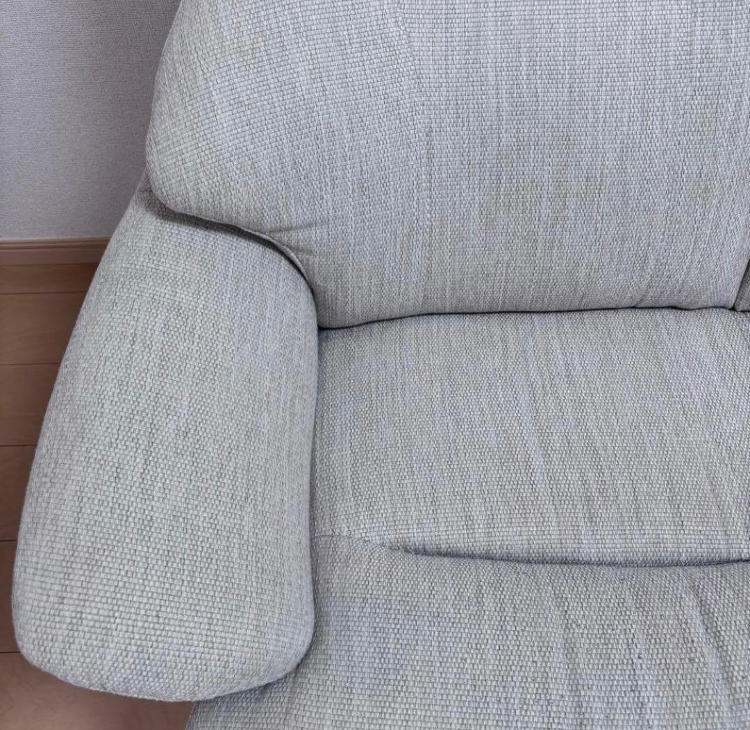 大幅値下げ　ニトリ コウテイソファ 2人掛け 布製 アイボリー 美品