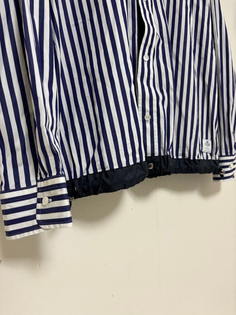 トップス SACAI Thomas Mason Cotton Poplin Shirt
