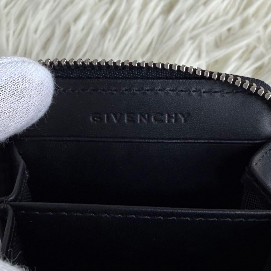 極美品♡GIVENCHY ジバンシー 4G ロゴ レザー ケース 財布