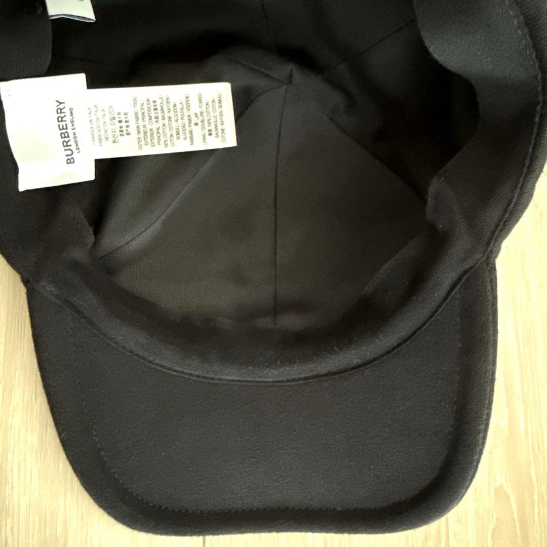 美品　バーバリー BURBERRY TB ベースボールキャップ ブラックM