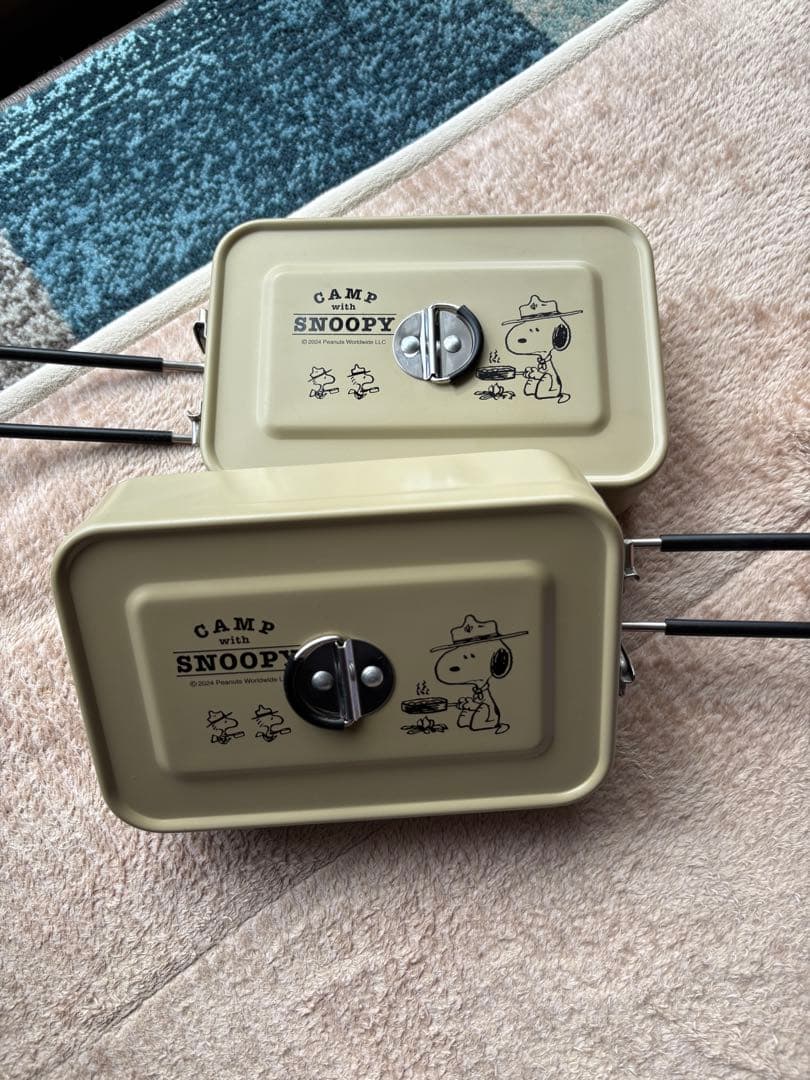 【新品未使用】ロゴス×SNOOPYメスキット