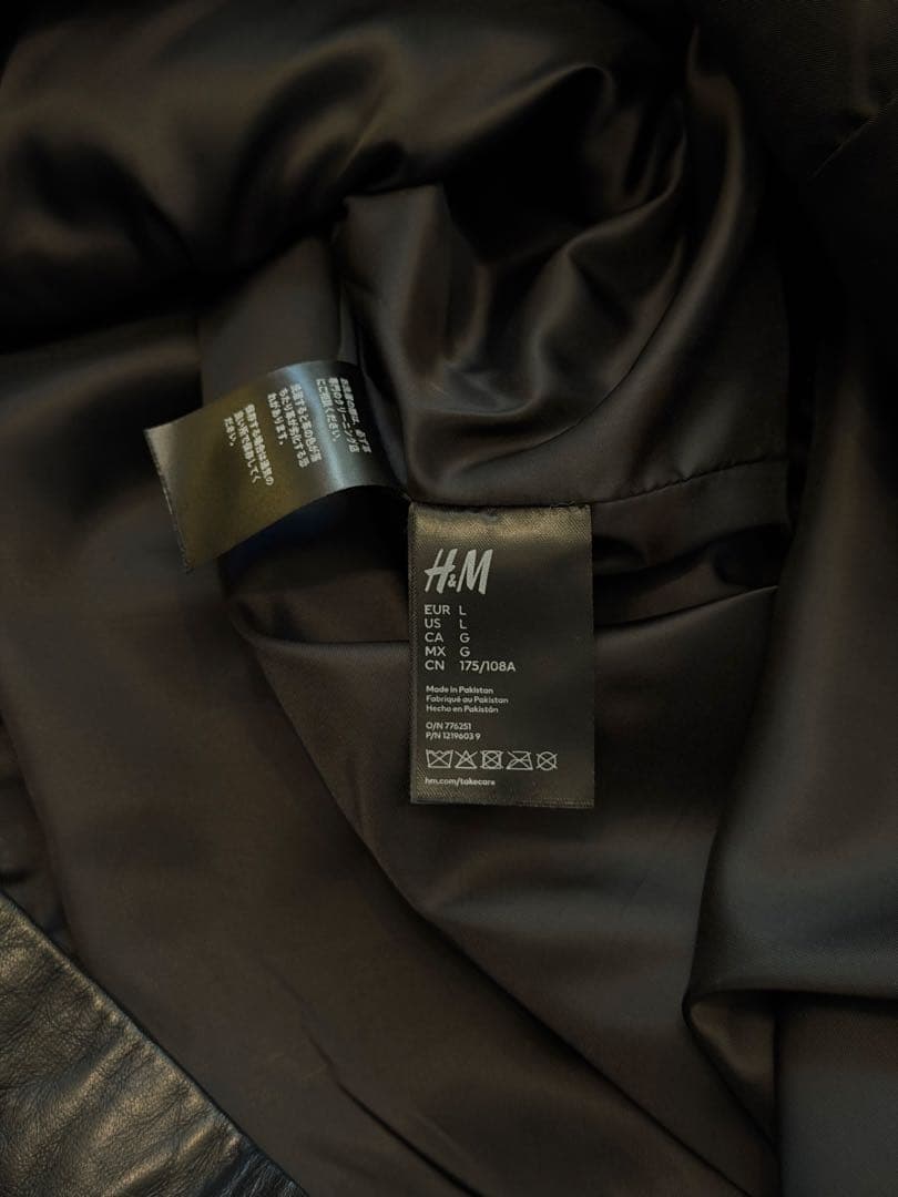 rokh  leather coat レザーコート
