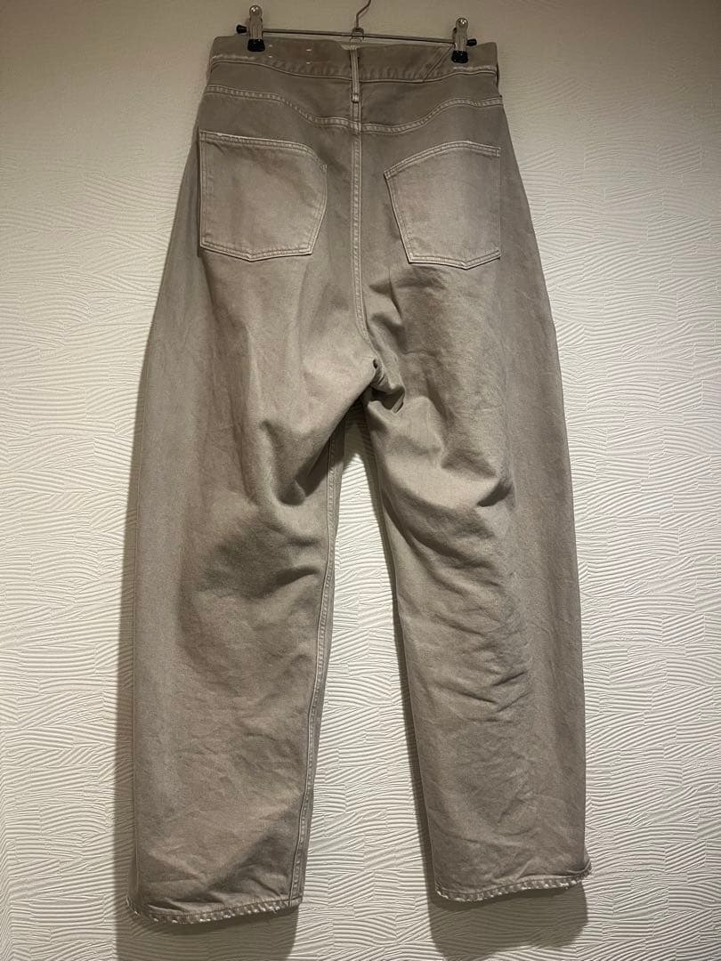 【別注】＜upper hights for conte＞ベージュ デニムパンツ