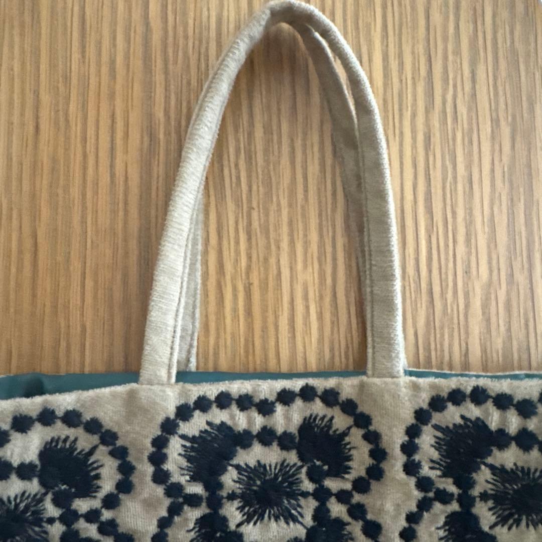 新品未使用　ミナペルホネン トーストバッグ ブルーメン　blumen