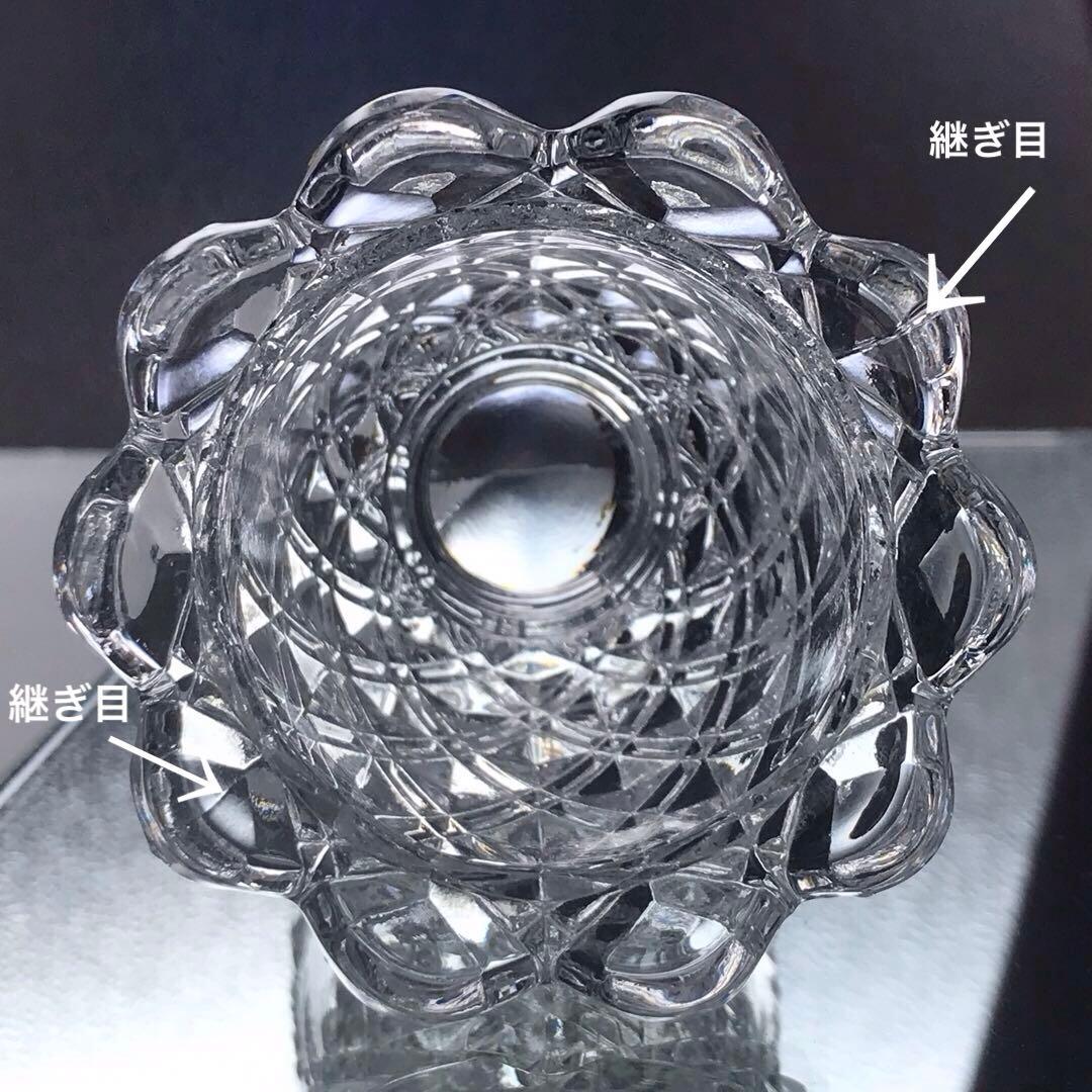 極稀少★美しいオールドサンルイSt.Louisクリスタルマスタード入れ100年前
