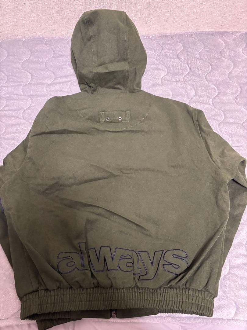 トップス always canvas jacket