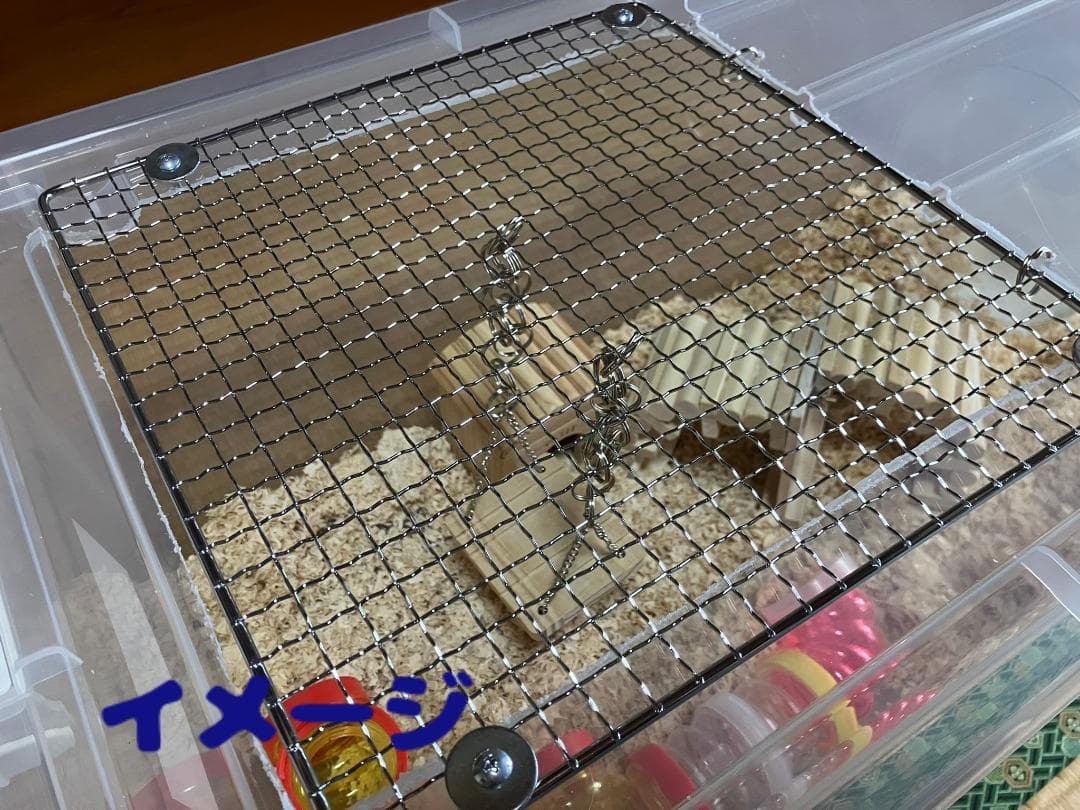 ②【お得2個セット】広い大きい快適なハムスター　ケージ　ゲージ【DIY】給水器付