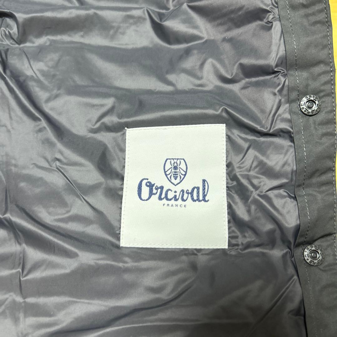 Orcival ブラック キルティングダウンベスト サイズ1