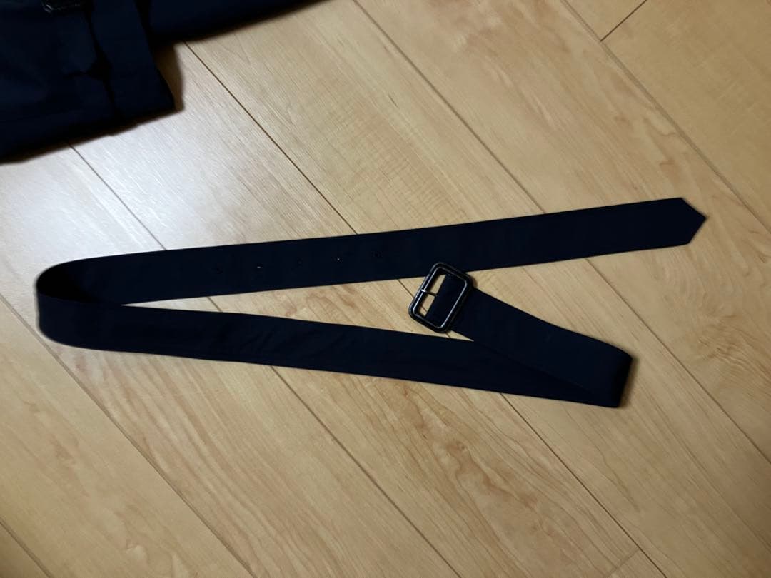【試着のみ】ナノユニバース トレンチコート ネイビー メンズ　Ｌサイズ