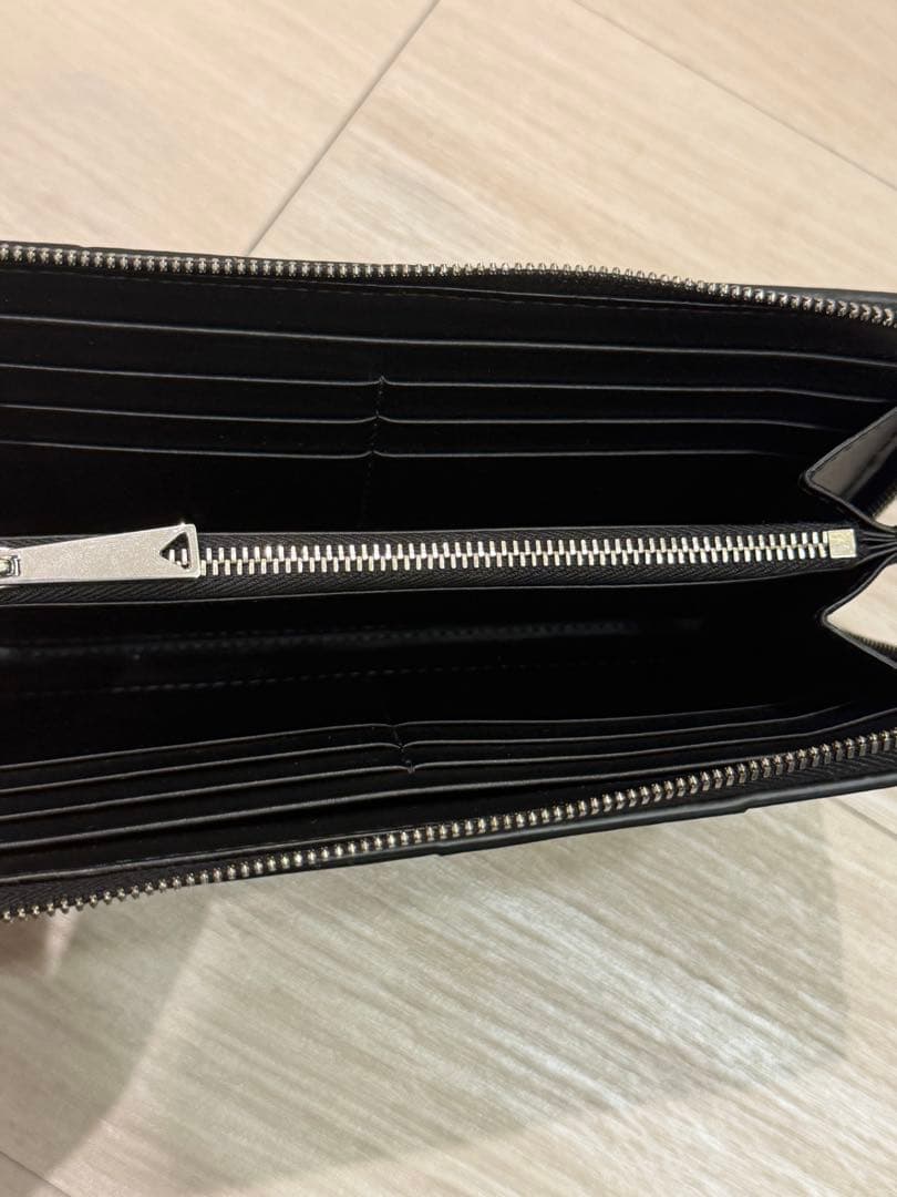 【未使用級】BOTTEGA VENETA カセット 長財布 ラウンドファスナー