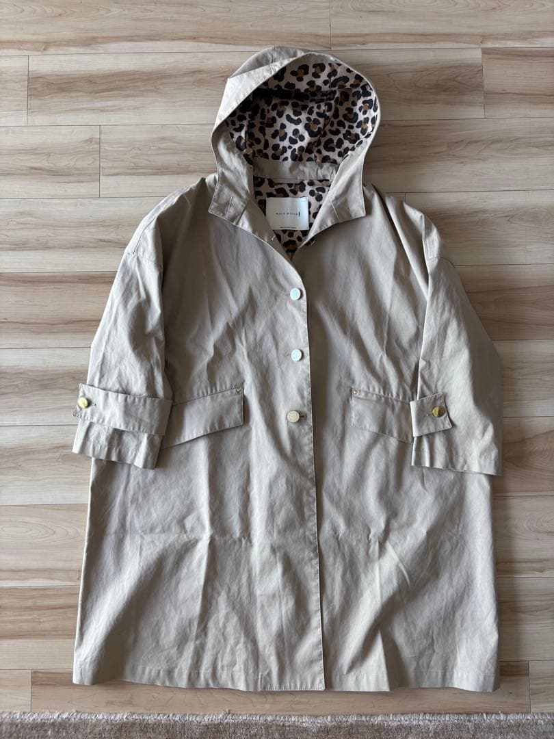 MACKINTOSH★フード付き Aラインコート HUMBIE 6 トレンチ