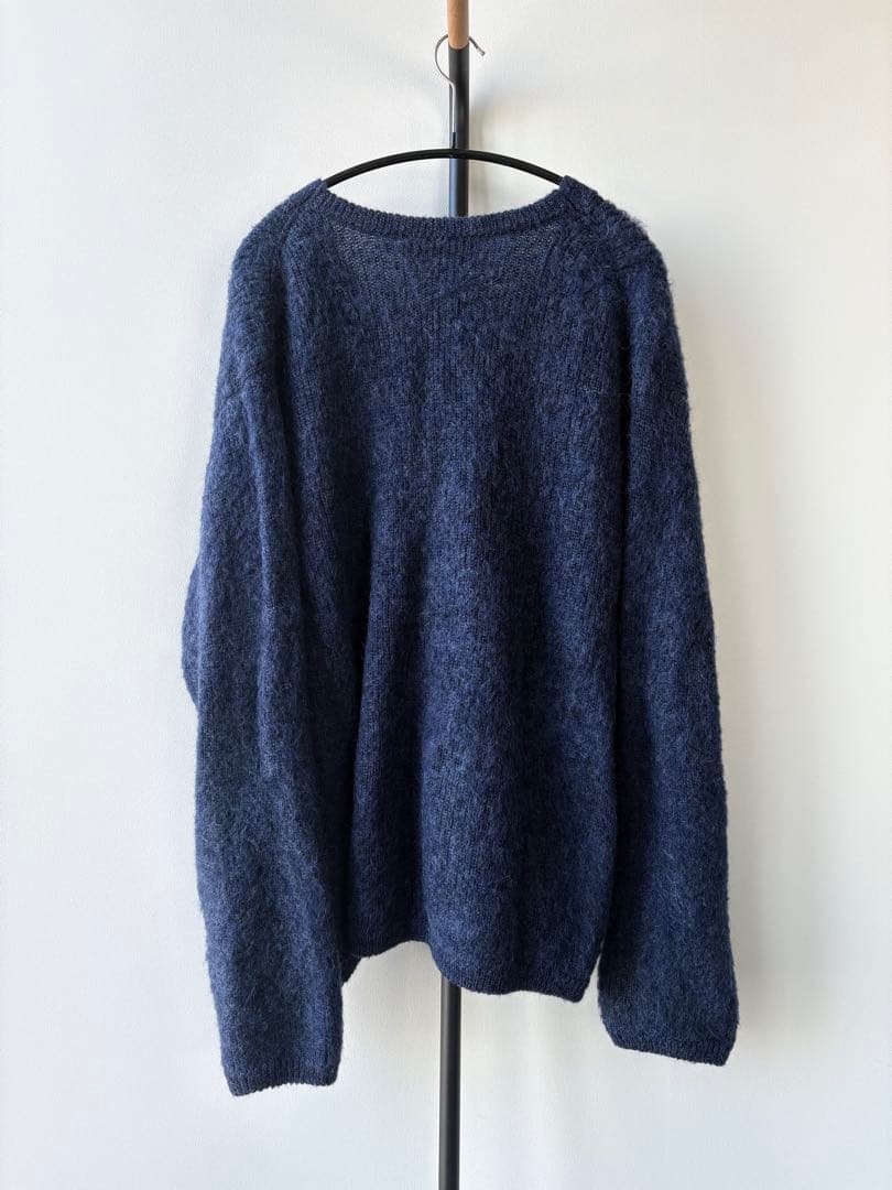 【名作】TOGA VIRILIS モヘアカーディガン 48 青 18AW 原宿店