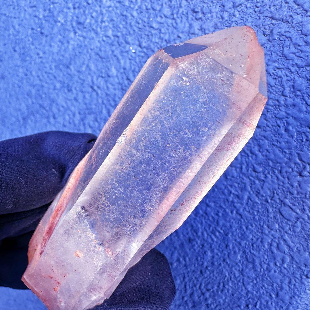 高透明度❗️超綺麗♡マニカラン産レインボー☆ピンクヒマラヤ水晶クラスターA1476