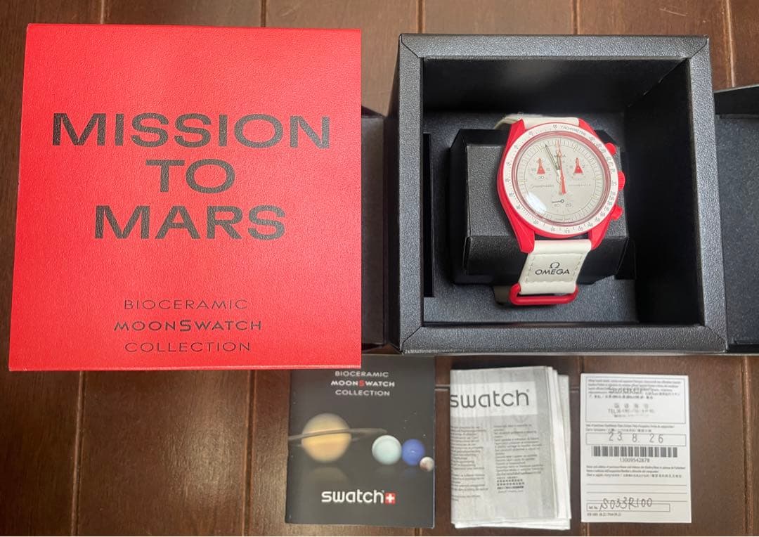 ys　swatch×OMEGA MISSION TO MARS