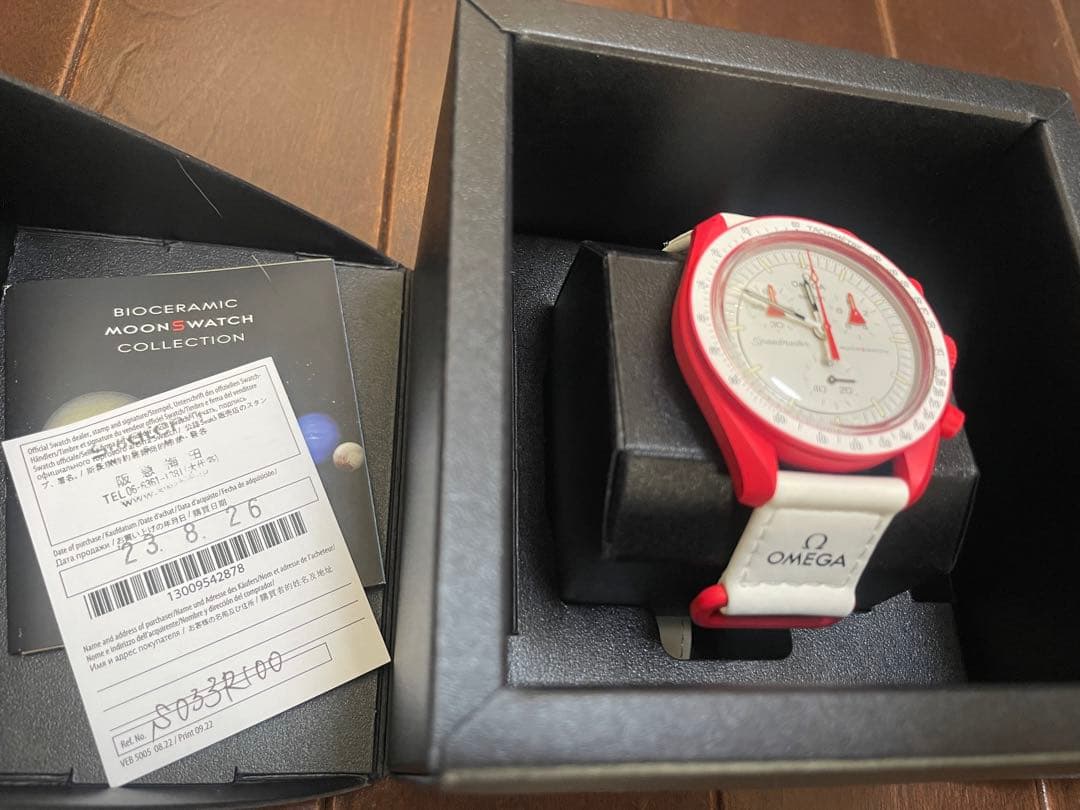 ys　swatch×OMEGA MISSION TO MARS