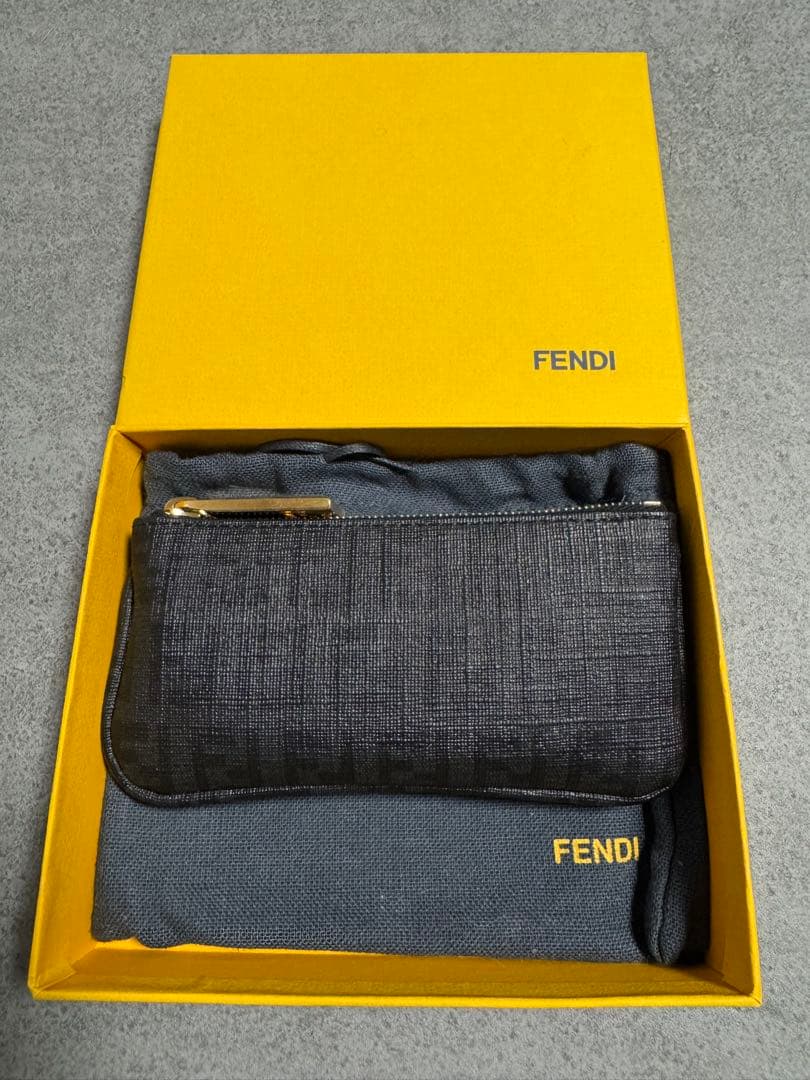 【新品正規品】FENDI フェンディ ケース ズッカ柄 キーケース