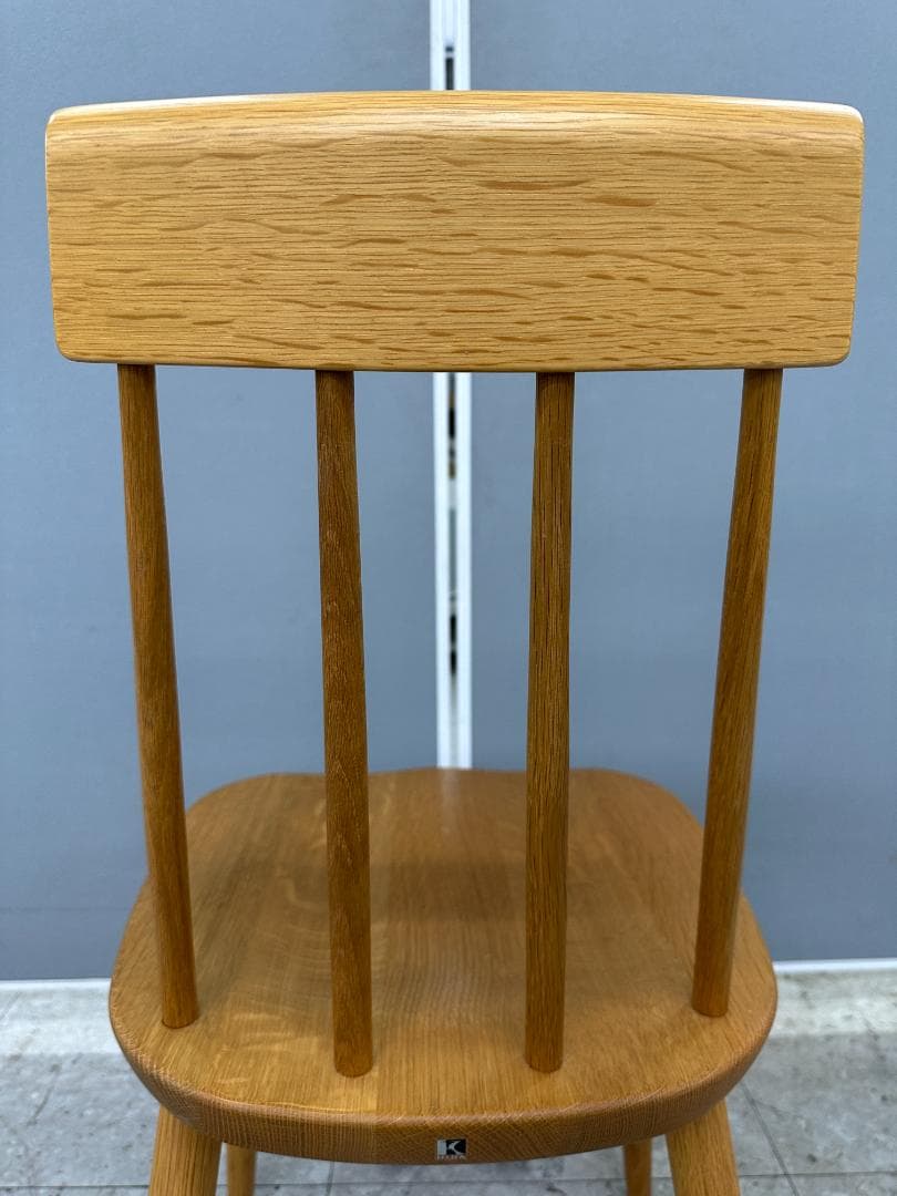 飛騨産業　ダイニングチェア　TUGUMI　ブラウン　①