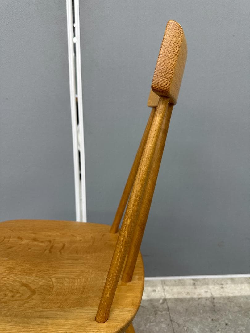 飛騨産業　ダイニングチェア　TUGUMI　ブラウン　①