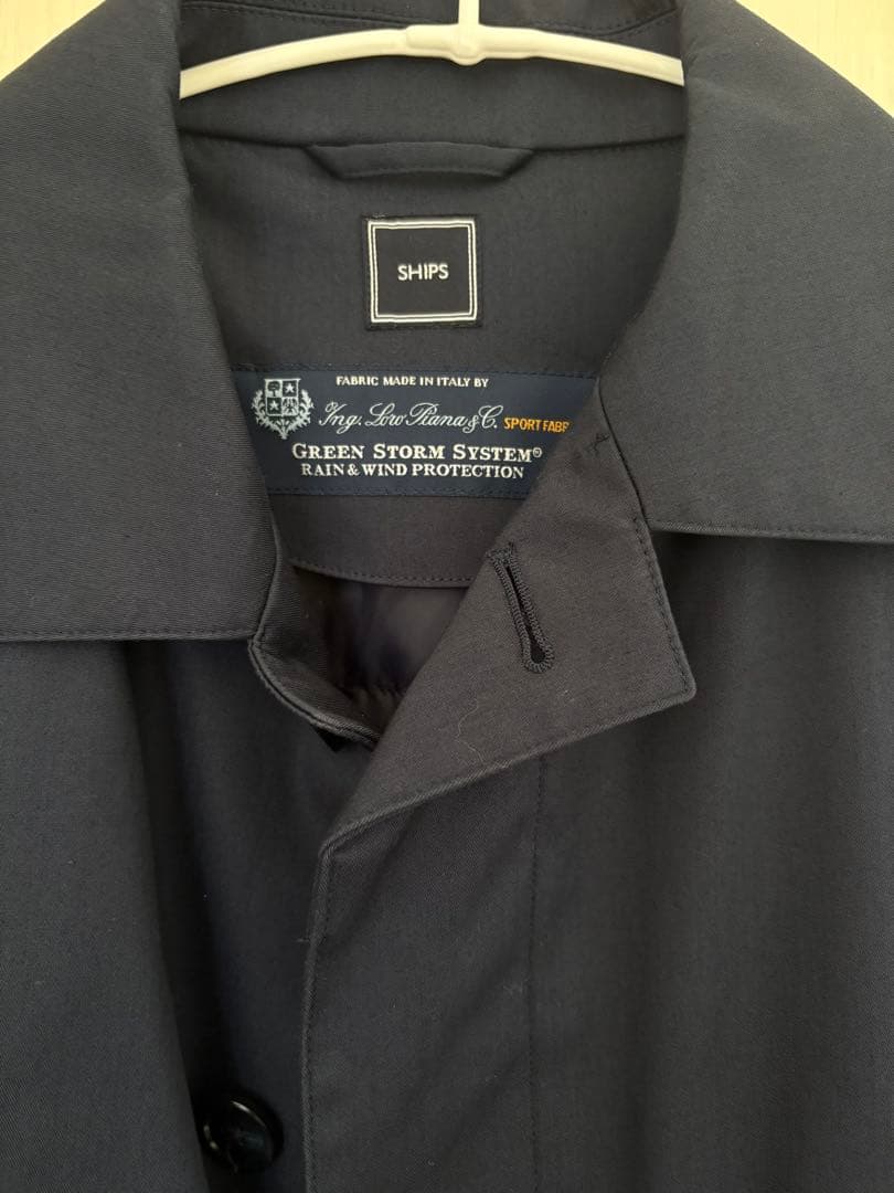 SHIPS ステンカラーコート イタリア製