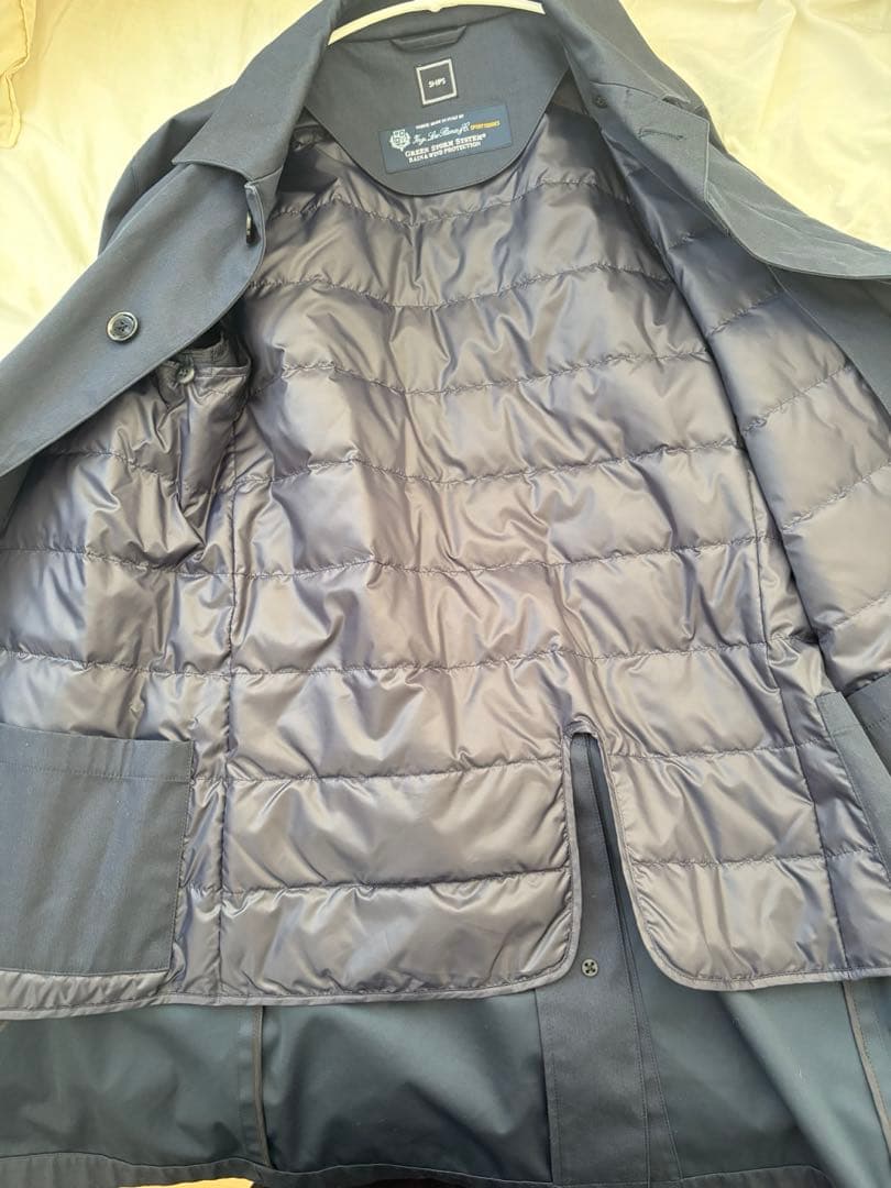 SHIPS ステンカラーコート イタリア製