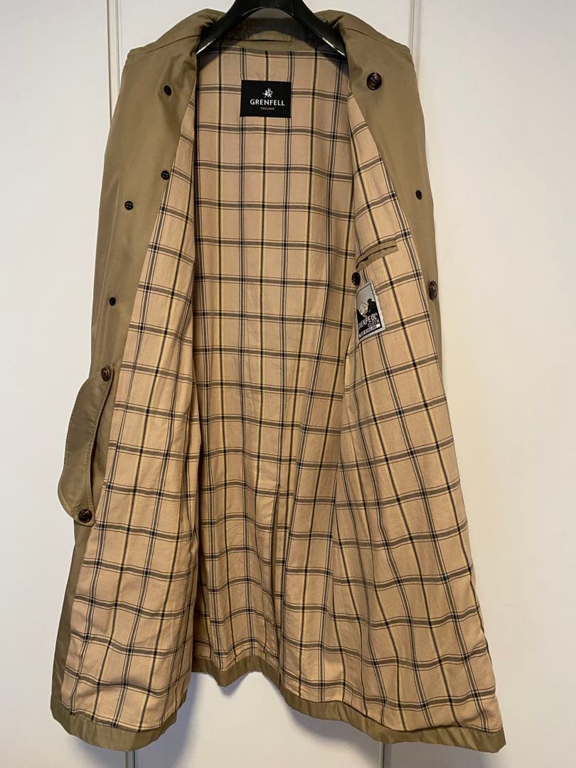 【GRENFELL】 グレンフェルクロストレンチコート