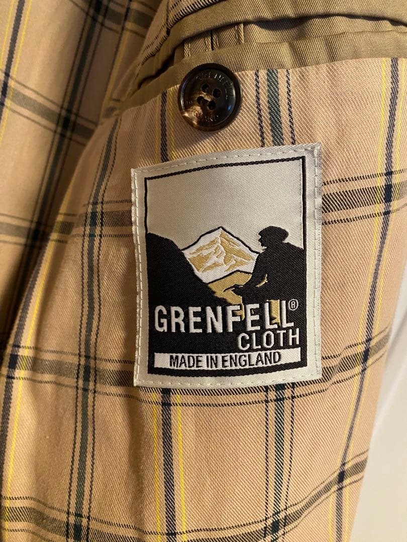 【GRENFELL】 グレンフェルクロストレンチコート