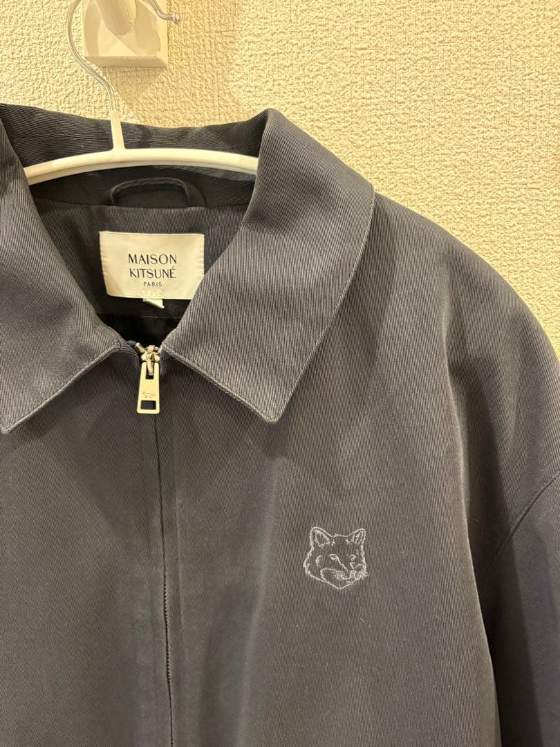 MAISON KITSUNÉ ネイビー ボンバージャケット