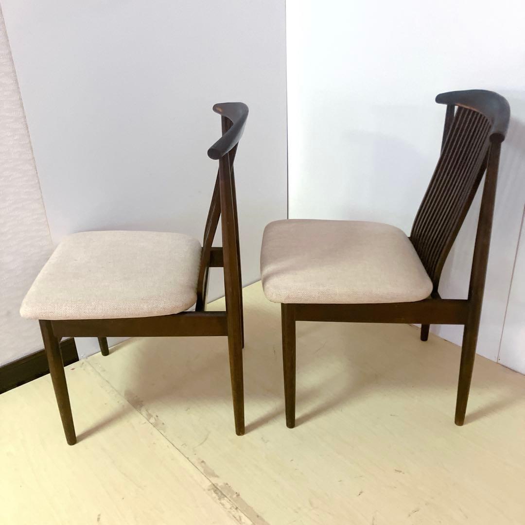 飛騨産業　オールド　キツツキ　ダイニングチェア　2脚セット　木製チェア　レトロ