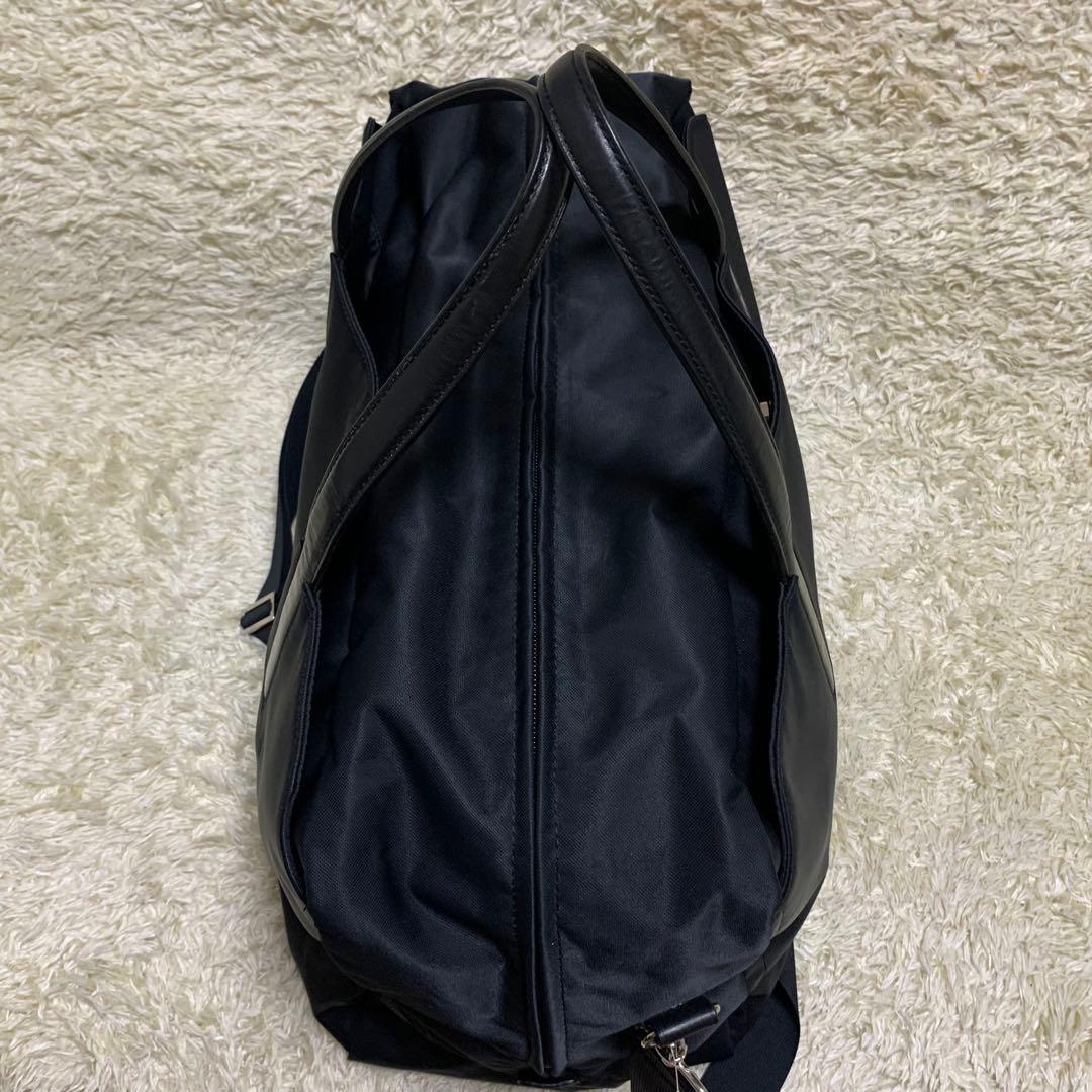 美品　アニエスベー　2way ボストンバッグ　ブラック