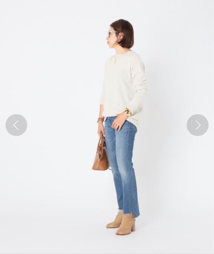 ドゥーズィエムクラス　CAPRIクルーネックプルオーバー