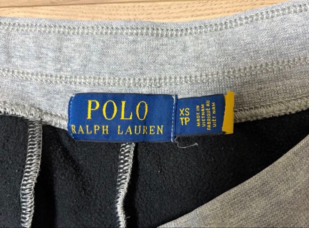 Ralph Laurenセットアップ グレー ジップパーカー　テック　XS
