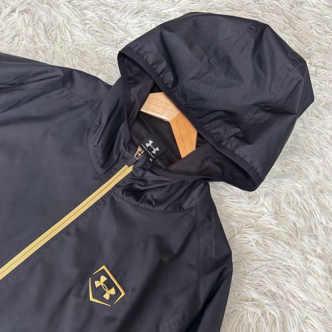 ✨️極美品 アンダーアーマー ランニングウェア 大きいサイズ XXL 黒 金