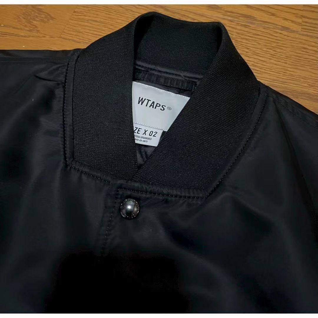 WTAPS ブラック クロスボーン　MA-1ジャケット