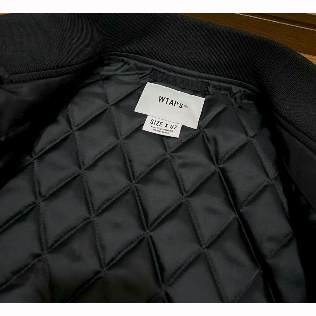WTAPS ブラック クロスボーン　MA-1ジャケット