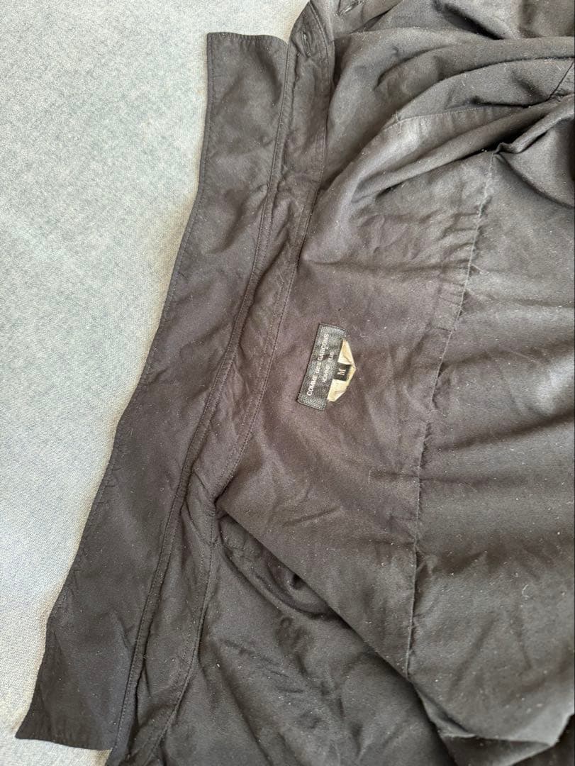 COMME des GARCONS HOMME PLUS 製品後加工ポリ縮絨M