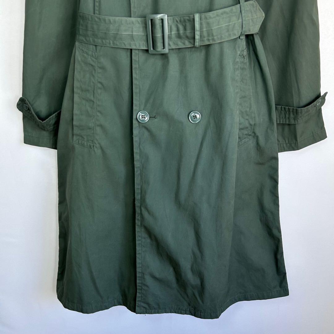 70s 米軍 アメリカ軍 レインコート ミリタリー トレンチコート S173