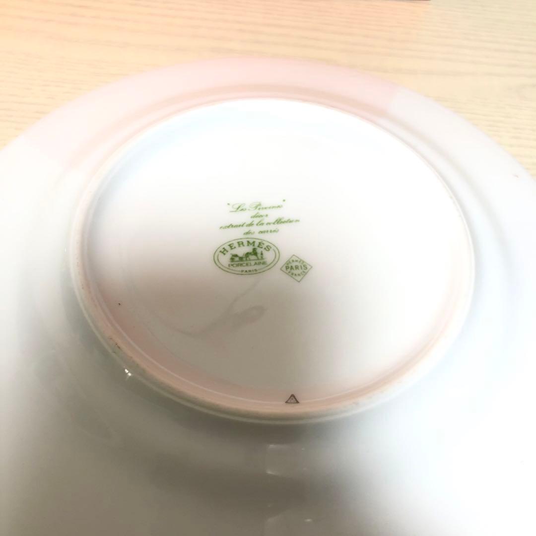 エルメス ピヴォワンヌ 芍薬 プレート 皿 1枚。
