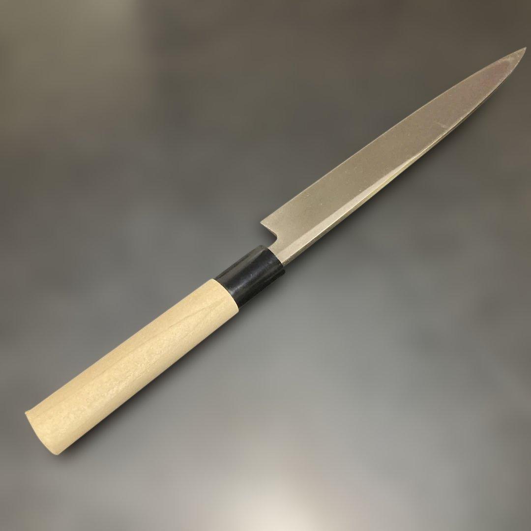 柳刃包丁 21cm 東京すみだ川　新品未使用　ビンテージ　自宅長期保管美品