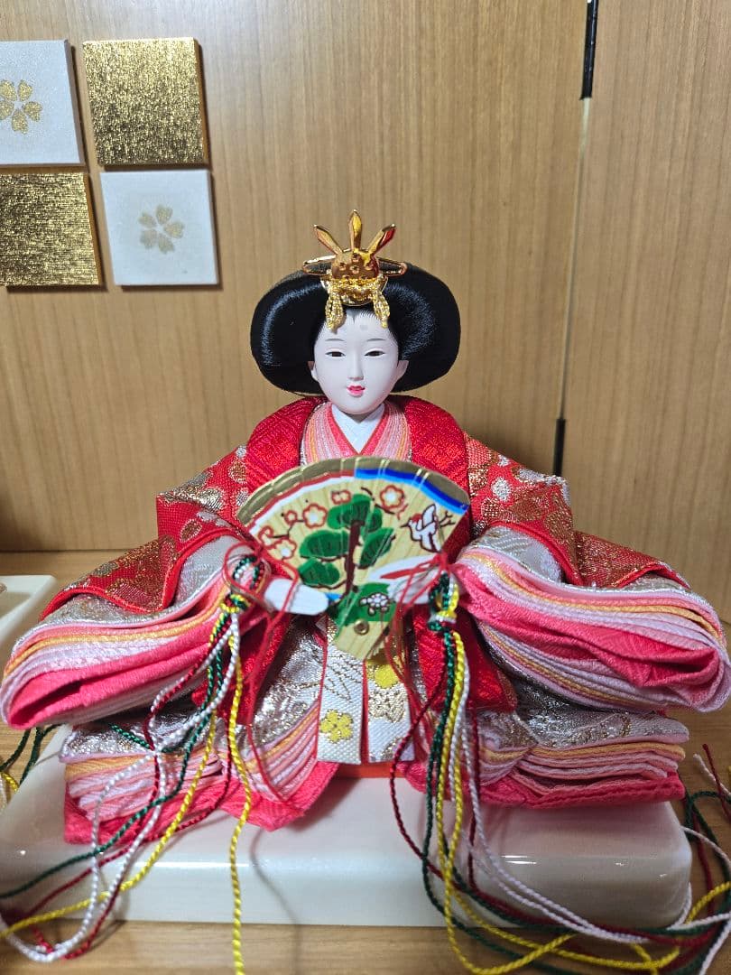 【一点限り】雛人形 収納飾り　SH54