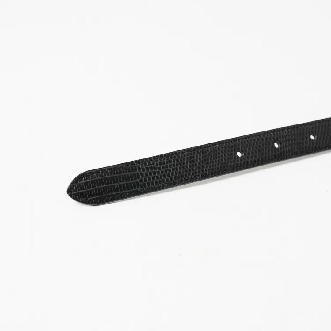 【希少サイズ3】BISOWN ビソウン LIZARD OVAL BELT ベルト