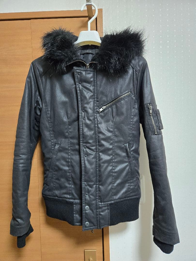 ジャケット・アウター civarize 00s fur coated N-2B blouson y2k