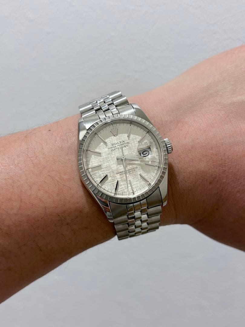 美品ROLEX Ref.16220ロレックス デイトジャスト OH済 稼働極上
