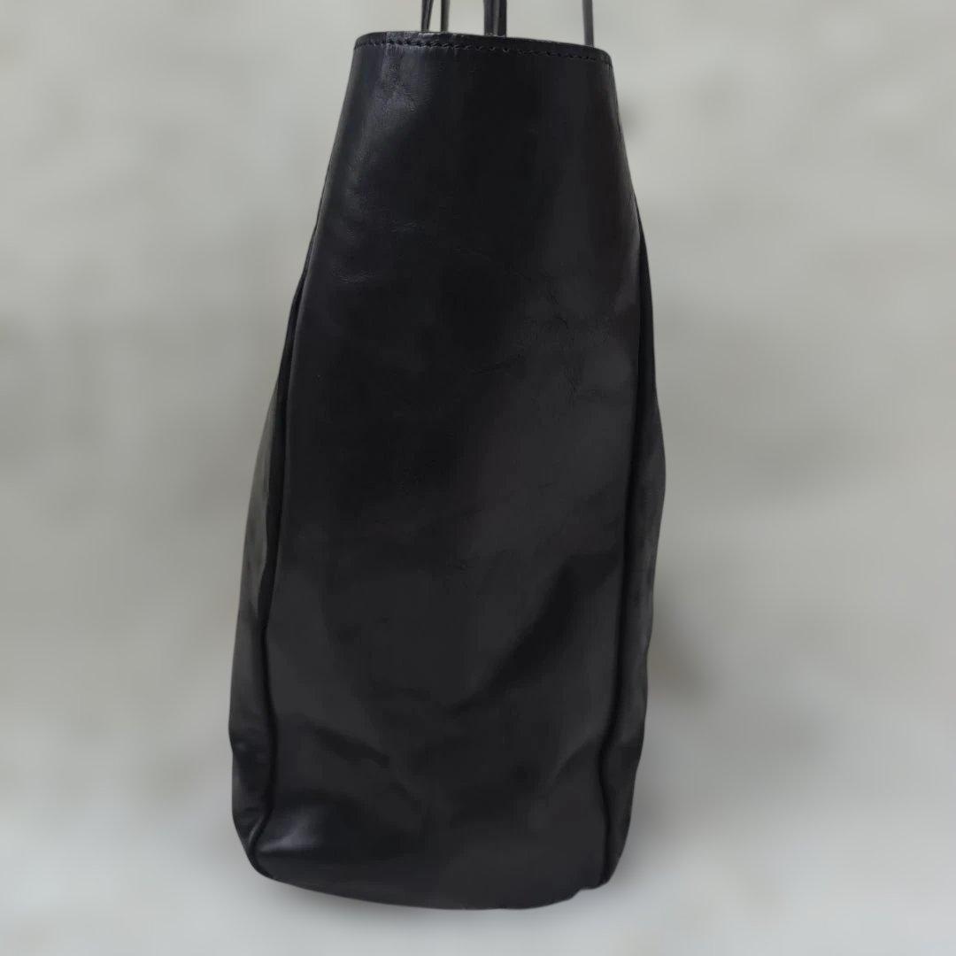✨希少美品✨ ビースリーラボ トートバッグ レザー 肩掛け A4可能 黒