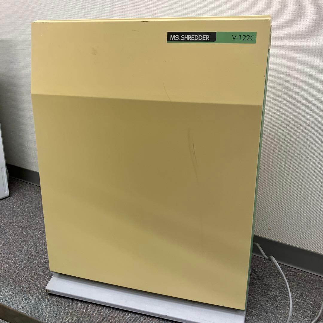 明光商会 V-122C ワンカットクロス MSシュレッダー A4サイズ 業務用