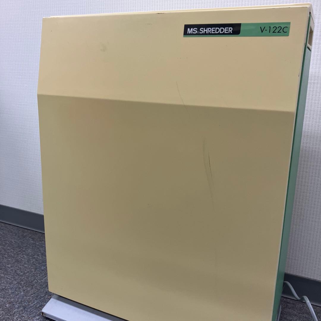 明光商会 V-122C ワンカットクロス MSシュレッダー A4サイズ 業務用