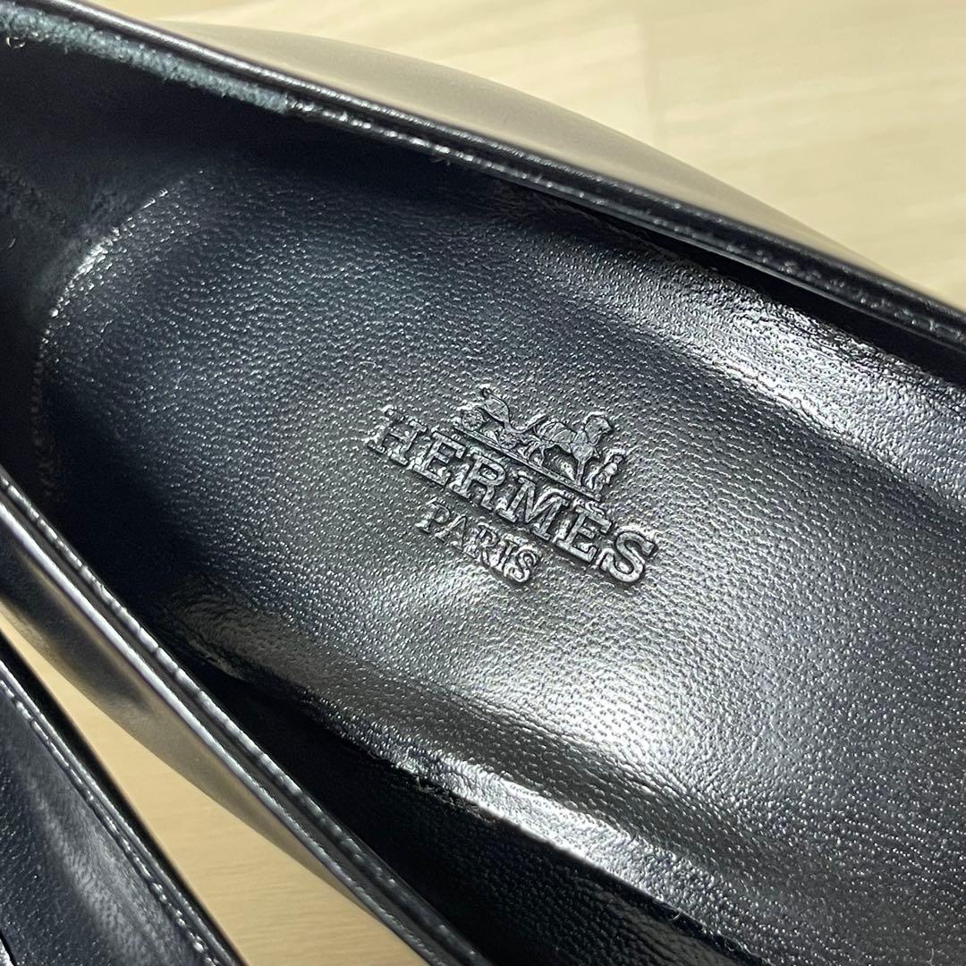 ☆美品☆HERMES エルメス レザー製 パンプス ハイヒール